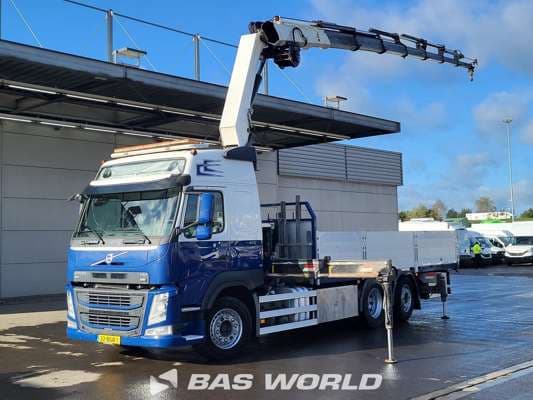Volvo FM NL-Truck HMF 3220-K7 Kran Crane Winch Lift+Steering-Axle Euro 6 2015