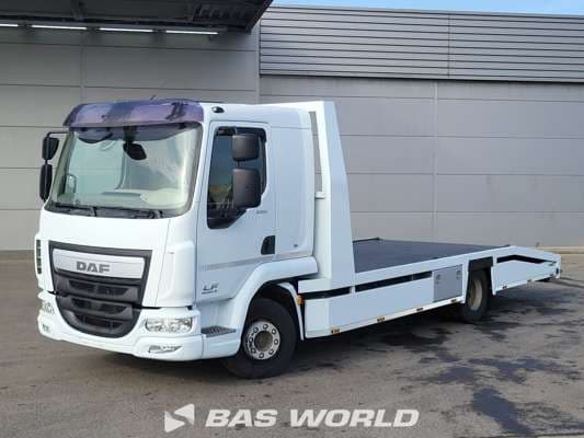 DAF LF 220 12 tons Machine Transporter Winch Ramps Munual Euro 6 2015