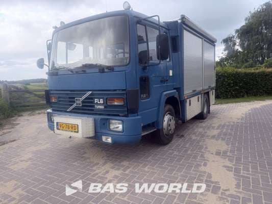 Volvo FL Closed Truck Workshop 1989