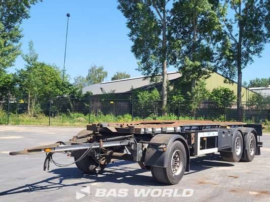 GS Meppel 3x SAF 9 Ton Intradisc Axle Containercahssis Trailer 2011