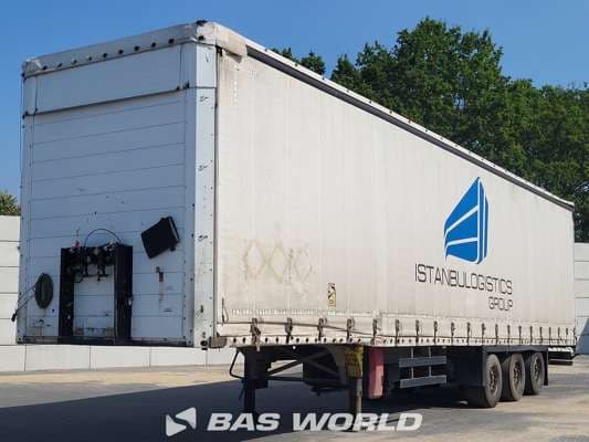 Schmitz S3 Curtainsides Semi Trailer Full Air 3x Axle 2005
