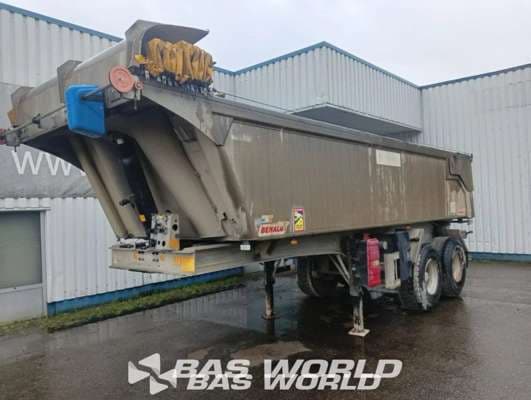 Benalu 2 Axle Spring Suspension Drum Brakes Kipper Oplegger Tipper Semi Trailer 2011