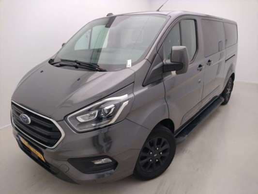 Ford Transit Custom 320 2.0 L2H1 Plat. 💺Double Cabin 2021 AUTOMATIC /Airco/NAV/Leer/LMV/PDC/LED