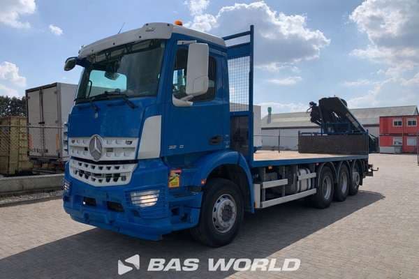 Mercedes Arocs HIAB XS-192 E-4 Hipro Crane Euro 6 Cruise Control 2014