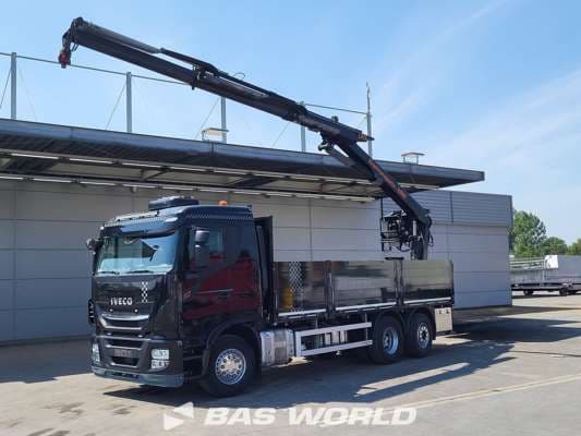 IVECO X-Way 570 Intarder Fassi F215 Lift+Steering Axle remote