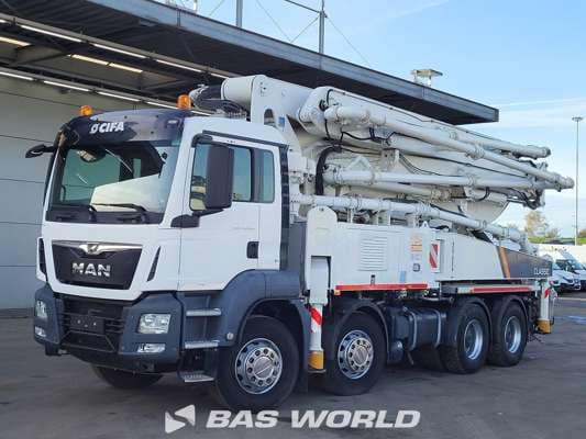 MAN TGS 41.460 CIFA K40C-PU1607 Pump 935hours! Big-Axle Steelsuspension Euro 6 2019