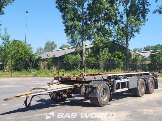 Burg 3X SAF 9Ton Intradisc Contaienerchassis Trailer2008