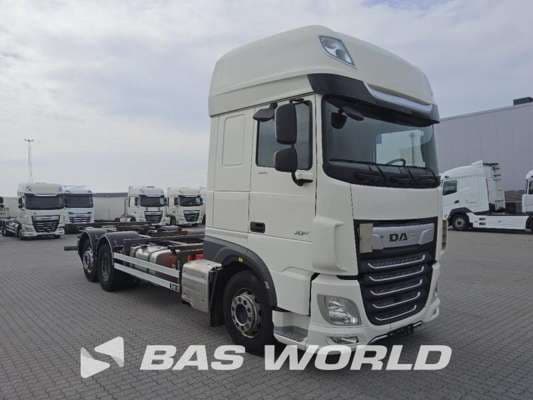 DAF XF 480 Euro 6 2x Fuel Tanks Adaptive Cruise Control Chassis Truck Super Space Cab 2022