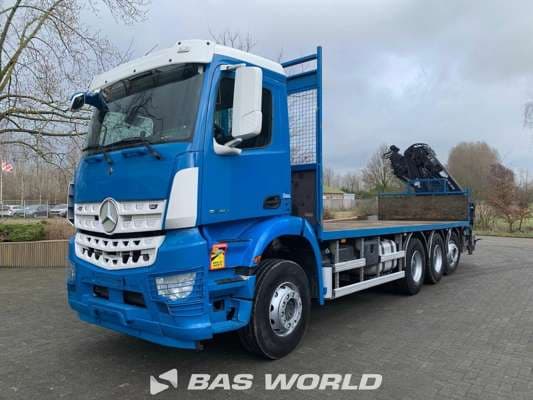 Mercedes Arocs HIAB XS-166 E5 Hipro Crane Euro 6 Cruise Control 2014