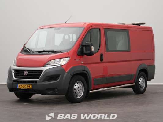 Fiat Ducato Euro 6 Dubbel Cabine L2H1 Airco Camera WORKSHOP DC Doka Mixto 2016