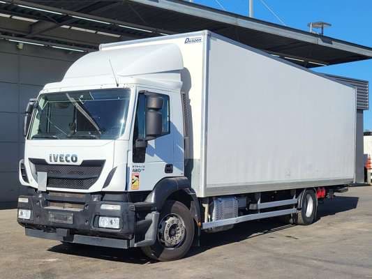 IVECO Stralis 420 Closed Box Dhollandia tail Lift