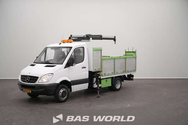 Mercedes Sprinter 2011 HIAB Crane Double Air