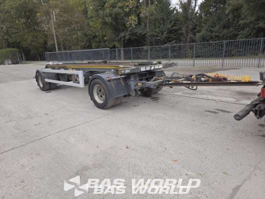AJK AEE L07A 2x Axles Container chassis Trailer Kipper 2015