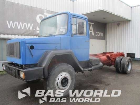 Iveco Magirus Deutz M 160 D 256 V8 Manual Spring Suspension Chassis Truck 1980