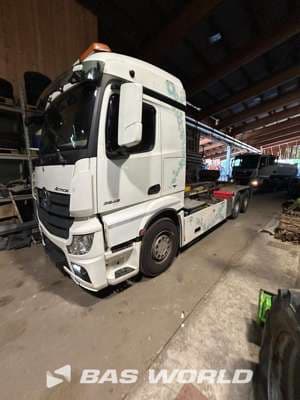 Mercedes Actros 2545 6x2 Euro 6 Retarder Containersystem 2015