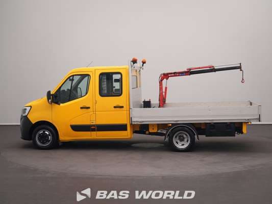 Renault Master Pick Up, Maxilift Crane 165hp Airco EURO 6 2020