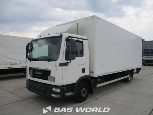 MAN TGL 12.220 Closed Truck Airco Taillift Dhollandia Euro 5 2013