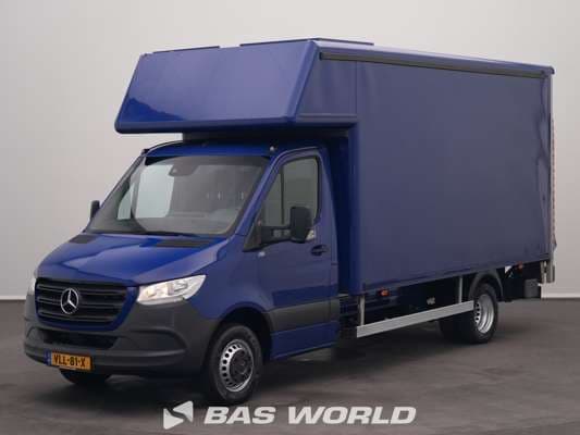 Mercedes Sprinter Automatic, Closed Box Taillift, Double Tyre, Airco, Cruise EURO6 2021