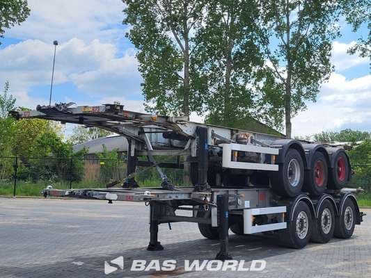 Van Hool VHL0-2005 & Van Hool VHL0-2014 3x BPW Eco Axles 20ft 30 Ft 2x chassis