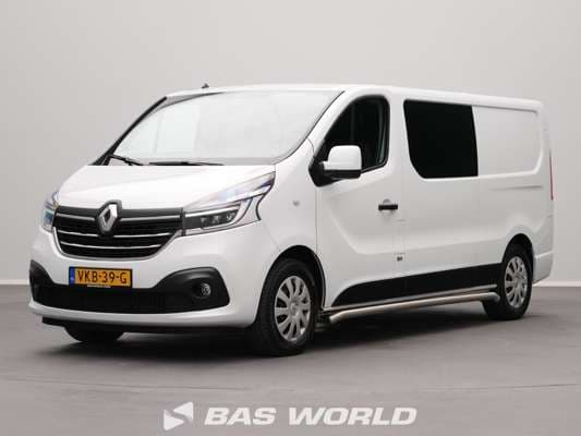 Renault Trafic Dubbel Cabine L2H1 Workshop Tow bar LED Navi Airco Cruise Camera Parking sensors Euro 6 L2 DC Doka Mixto 2021