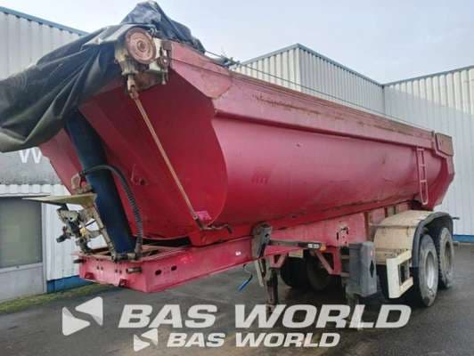 Robuste Kaiser 2 Axle 8 Tyres Steel Tipper Trailer Kipper Oplegger 2010
