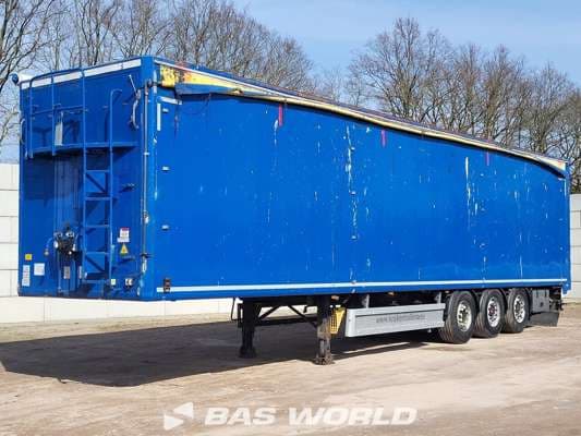 Kraker CF-Z Lift Axle 92m3 3x SAF 9 Ton Intradisc Cargo Floor 2016