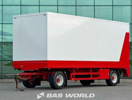 Heiwo HWA 9-9Z Closed Trailer Dhollandia 2006