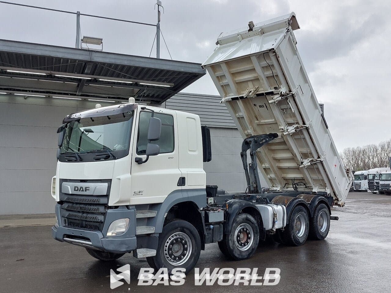 DAF CF510 12m3 Meiller 2-Way Tipper Steel Suspension Big-Axle Sleepercab Cruise Control