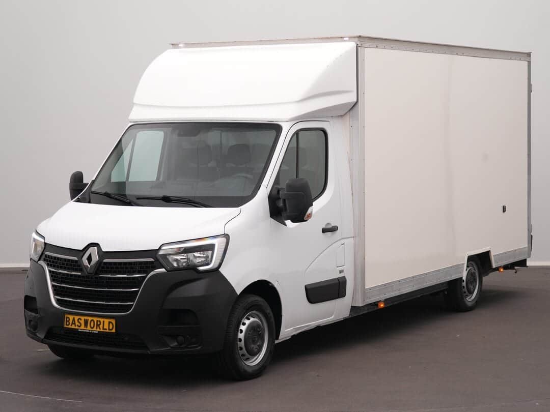Renault Master 145PK Closed box Lowliner Bakwagen LED Navi Airco Cruise Camera Euro6 Meubelbak Koffer Verkoopwagen Pakketwagen