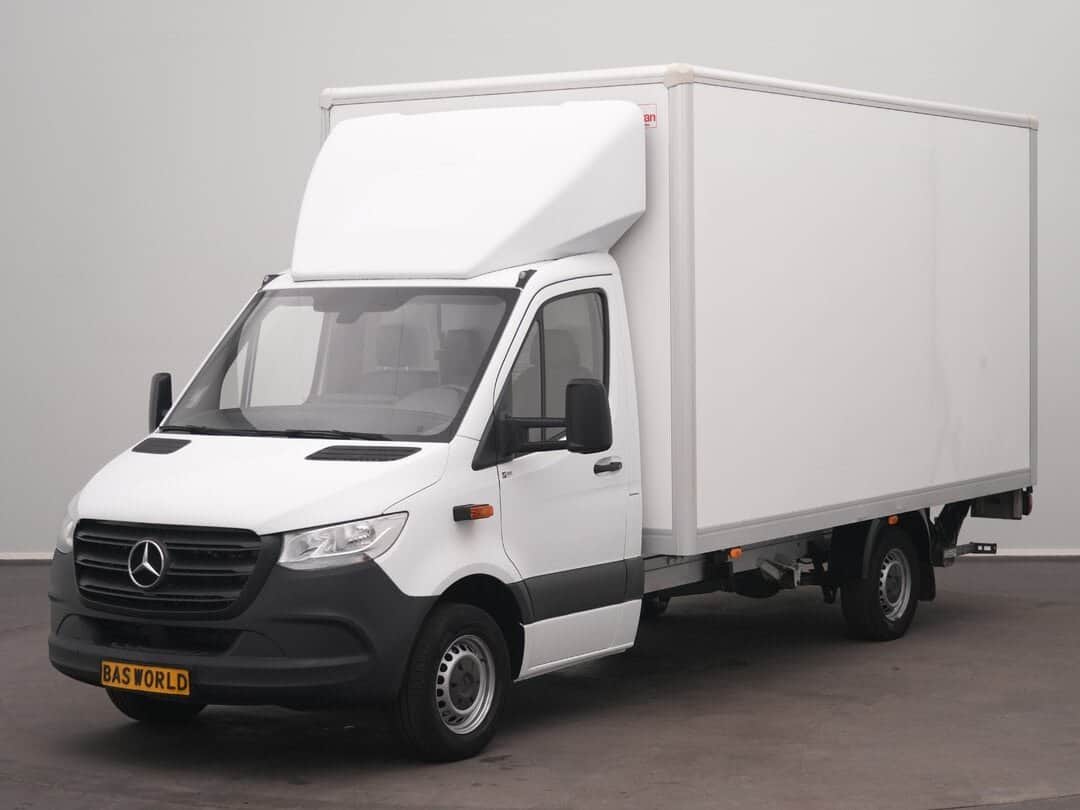 Mercedes Sprinter 314 CDI Closed box Laadklep Automaat Bakwagen Airco Lat om Lat Zijdeur Euro6 Meubelbak Koffer Mobelkoffer