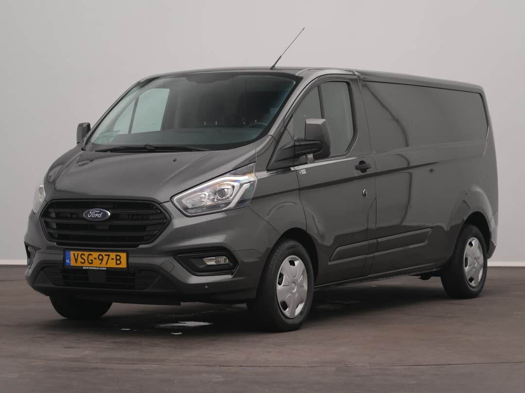 Ford Transit Custom 170pk Closed van Automaat L2H1 Airco Cruise Trekhaak Stoelverwarming Parkeersensoren Euro6 L2