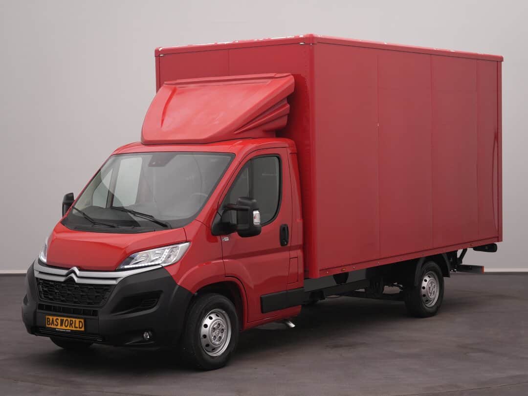 Citroën Jumper 140pk Closed box Bakwagen Laadklep Zijdeur Airco Cruise Meubelbak Koffer Laadbak
