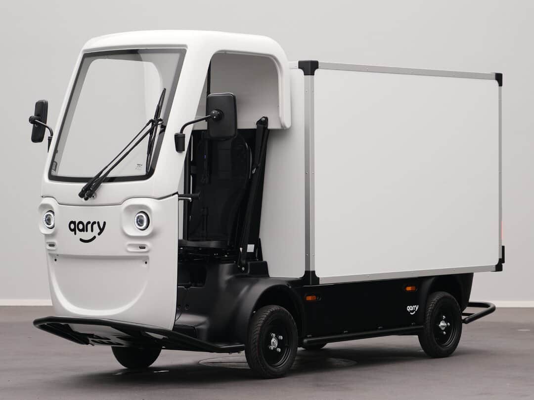 Qarry Run-E Closed van Smart City Vehicle - NEW - AM license - 100% Electric - 45 km/pu - 10 kwh - 100 km range