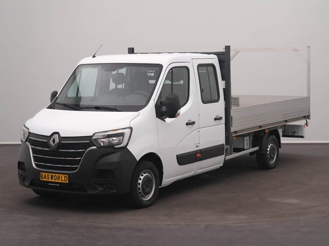 Renault Master 145PK Open Open Laadbak Airco Navi Cruise LED Euro6 Prtische Pickup 2023